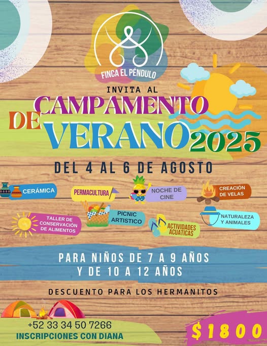Campamento Verano Agosto 2024