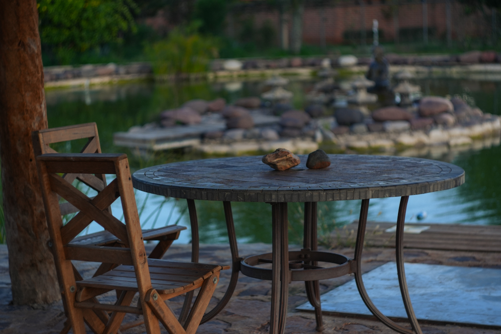 Mesa del lago