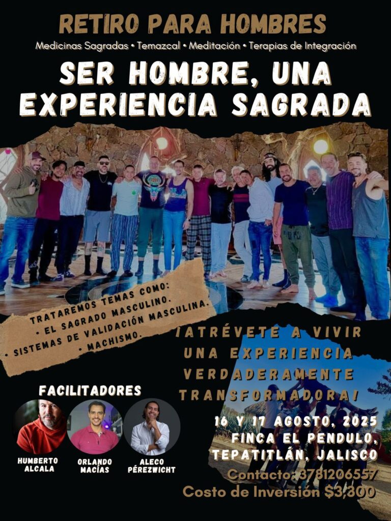 Retiro para hombres en agosto 2024