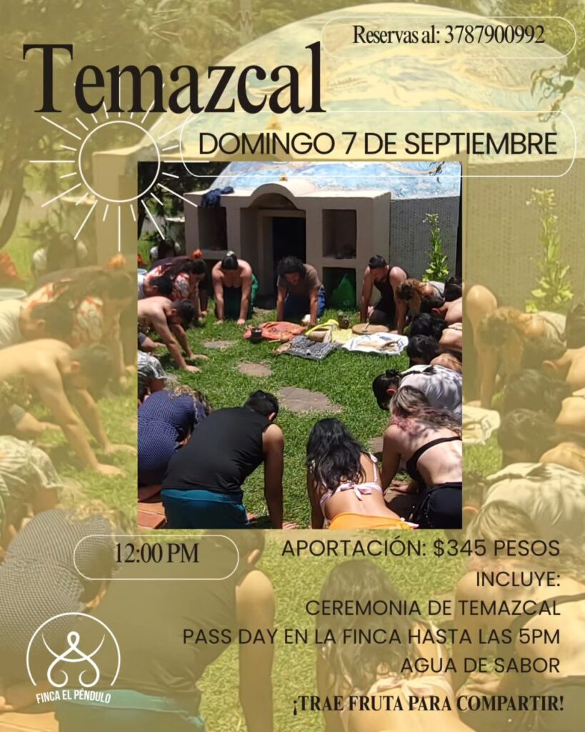 Temazcal septiembre 2024